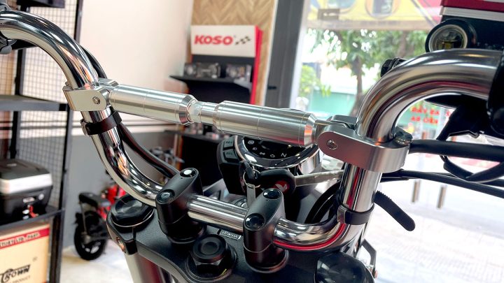 Thanh Giằng Ghi Đông Kitaco gắn xe Honda Dax, CT125 & Monkey