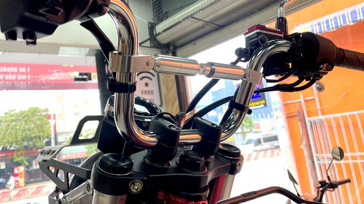 Thanh Giằng Ghi Đông Kitaco gắn xe Honda Dax, CT125 & Monkey