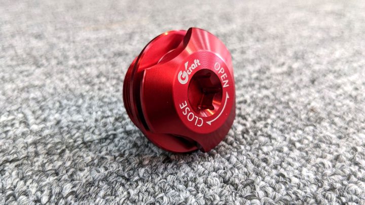 Ốc mân lửa lớn trang trí Honda Dax hiệu H2C nhập Thái Lan