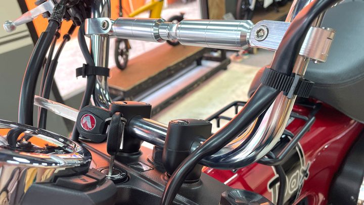 Thanh Giằng Ghi Đông Kitaco gắn xe Honda Dax, CT125 & Monkey