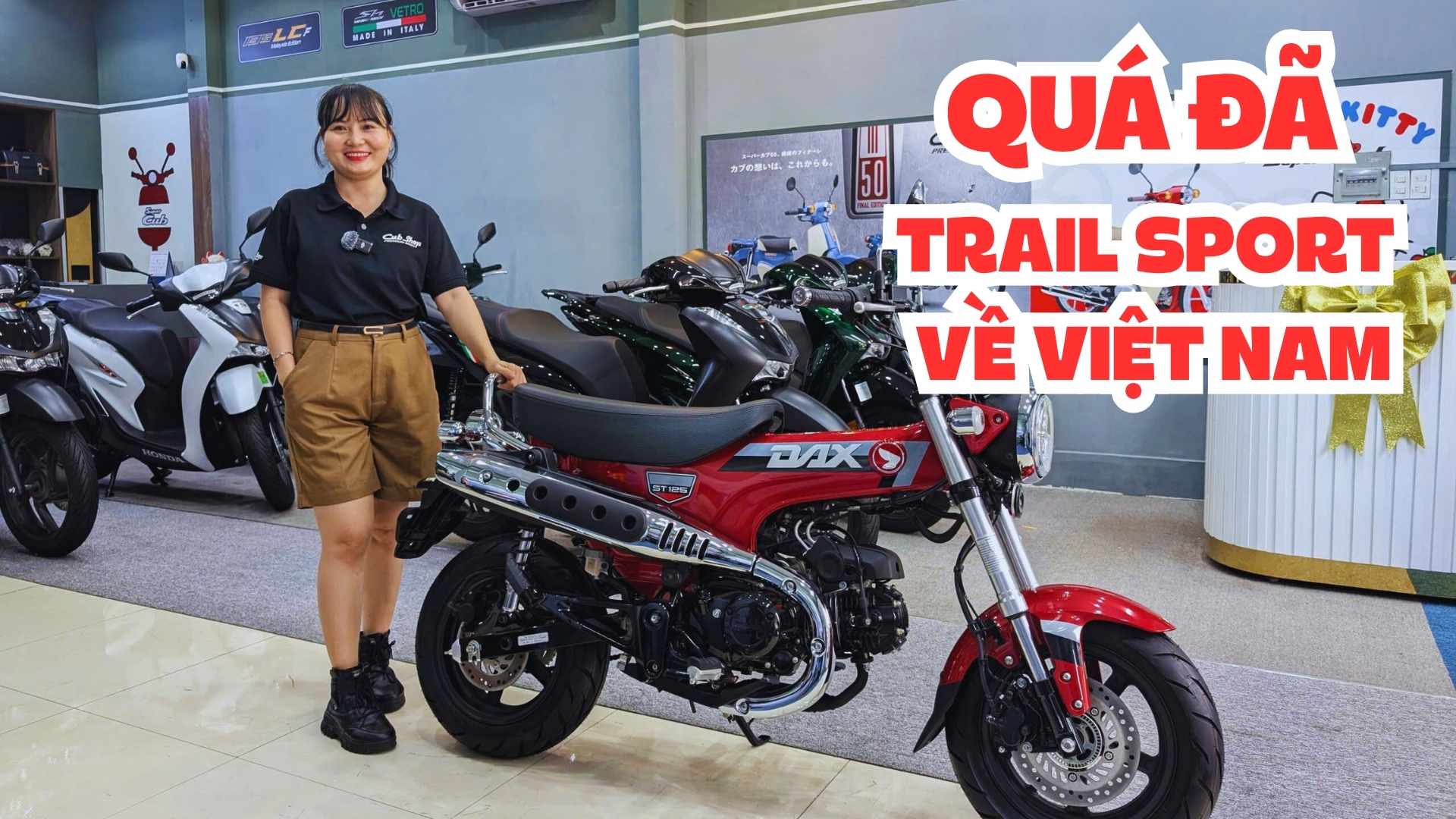 Khám Phá Honda Dax Trail Sport – Chiến Thần Để Đời Đáng Gờm Trong Thị Trường Xe Nhẹ Hiện Nay
