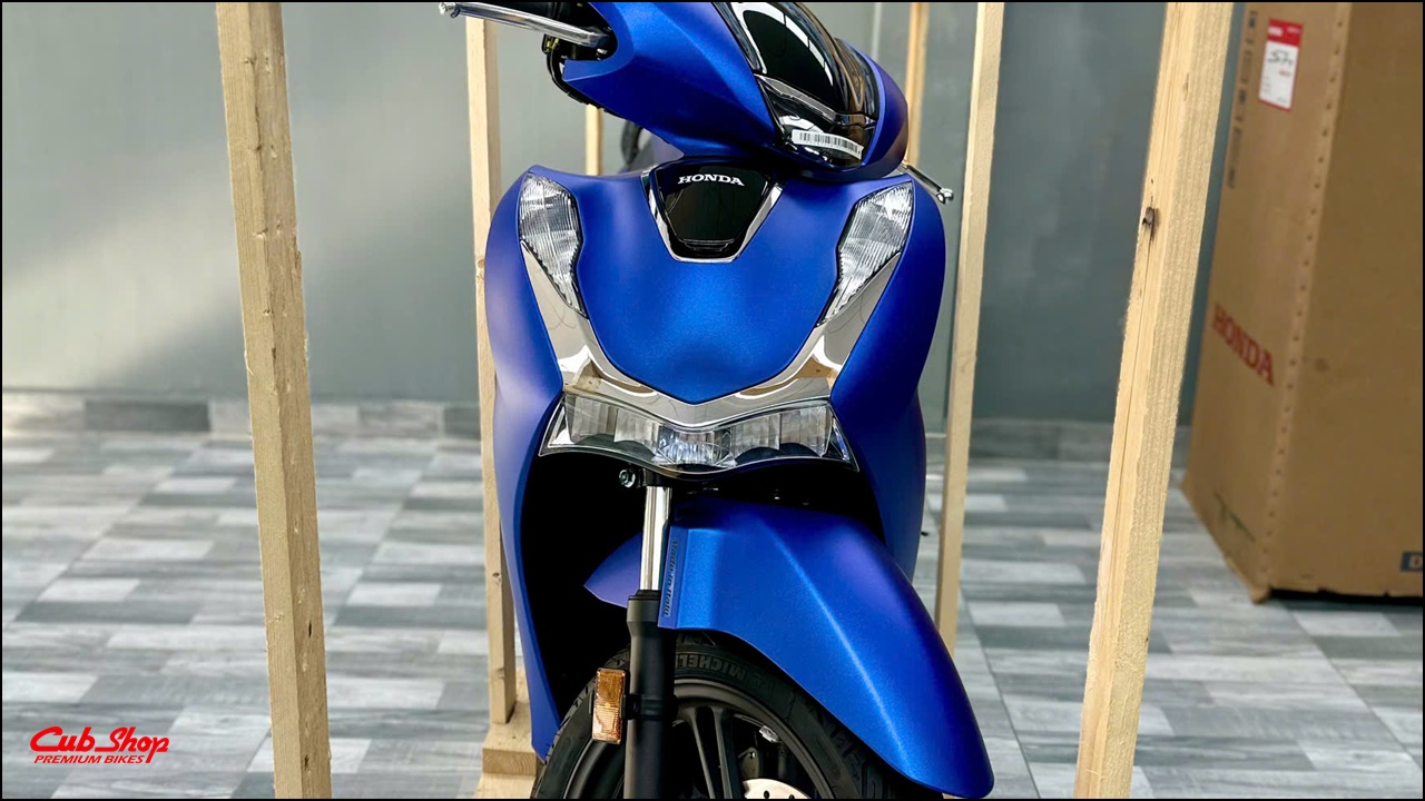 Honda SH Ý 150i – phiên bản màu xanh dương nhám Matt Pearl Pacific Blue - CubShop (10)