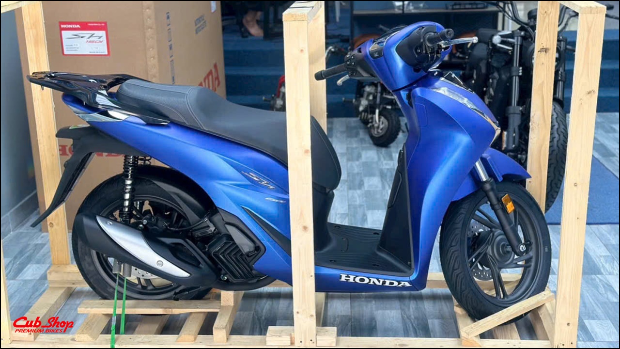 Honda SH Ý 150i – phiên bản màu xanh dương nhám Matt Pearl Pacific Blue - CubShop (15)