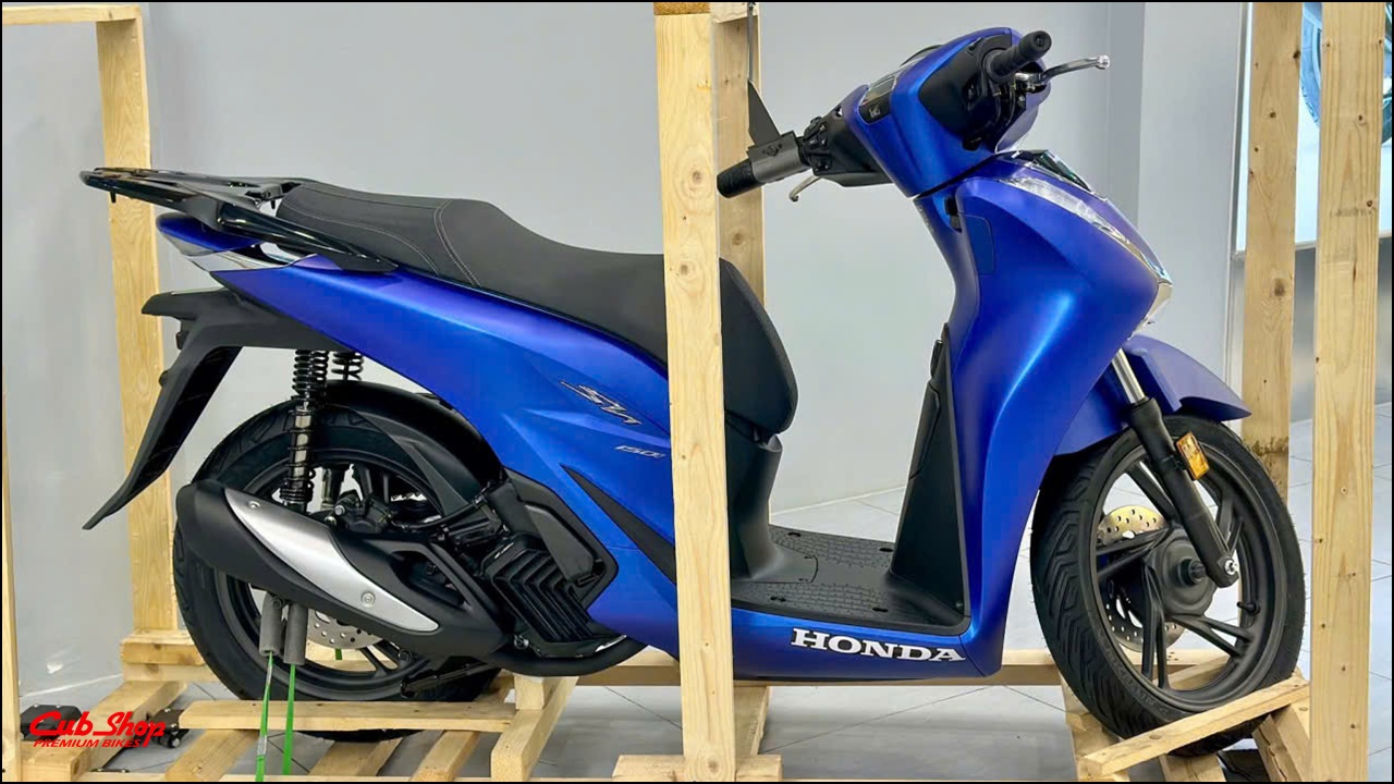 Honda SH Ý 150i – phiên bản màu xanh dương nhám Matt Pearl Pacific Blue - CubShop (16)