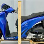 Honda SH Ý 150i – xanh dương nhám Matt Pearl Pacific Blue