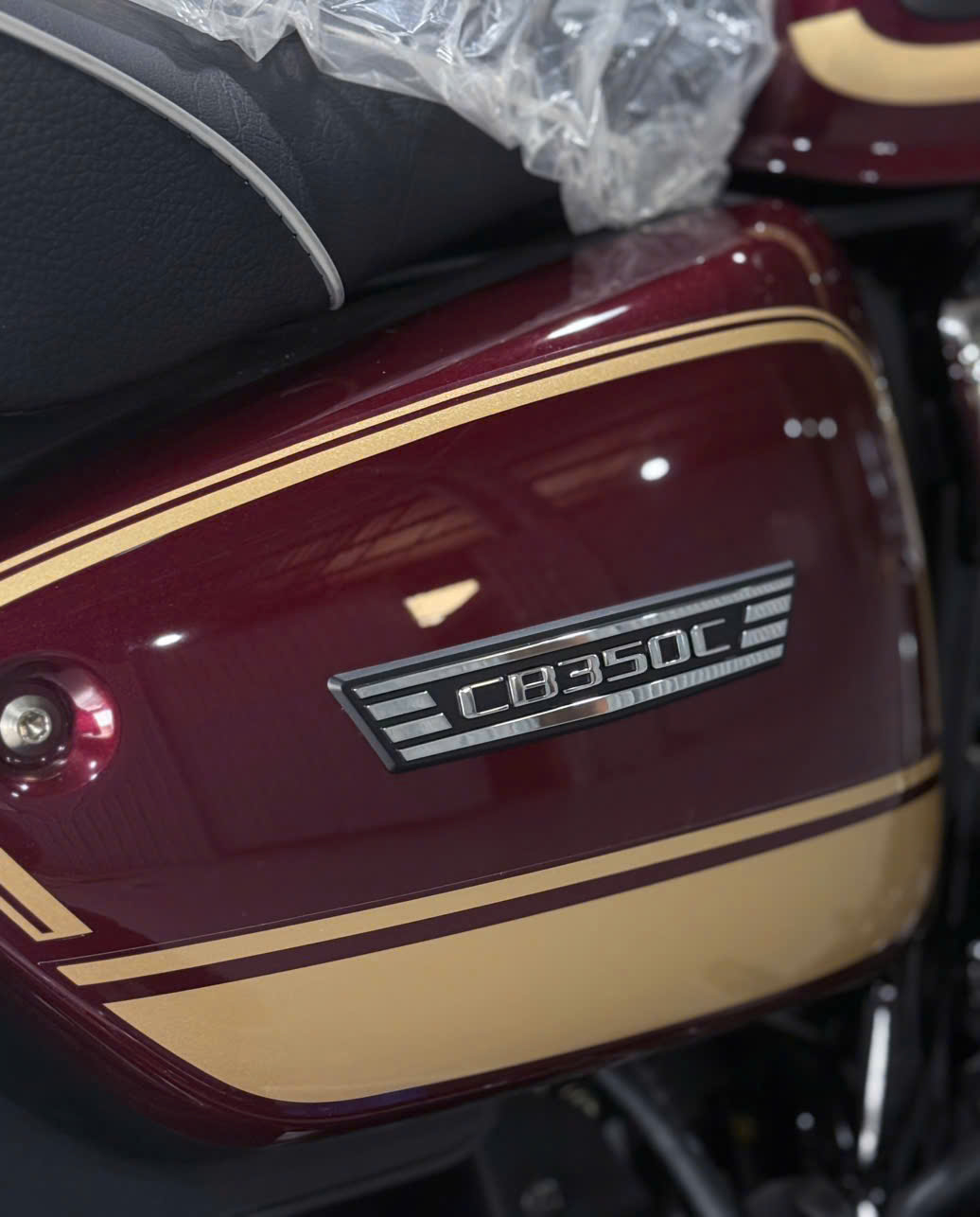 CB350C đỏ titan (2)