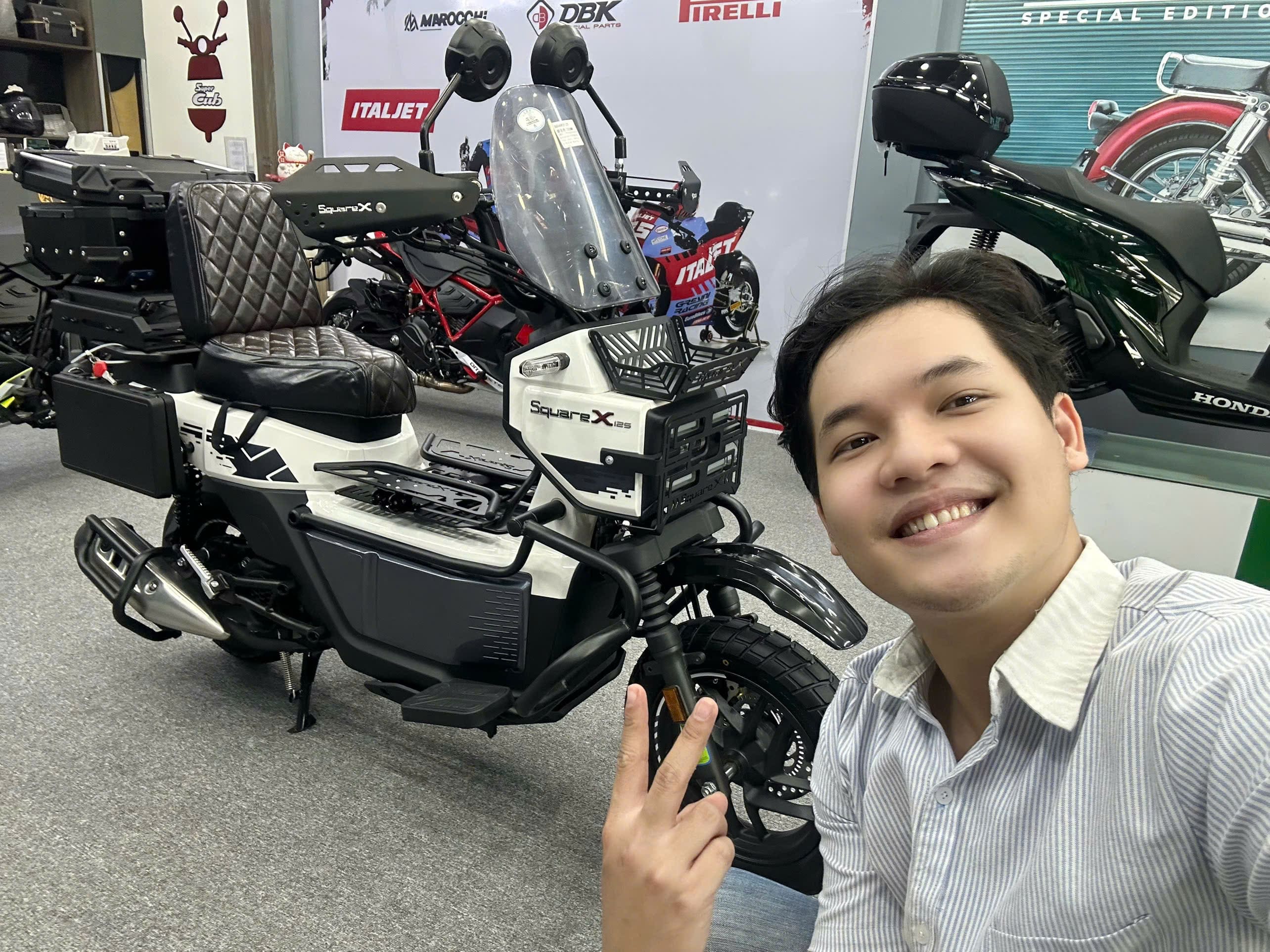 Phụ kiện honda square x125