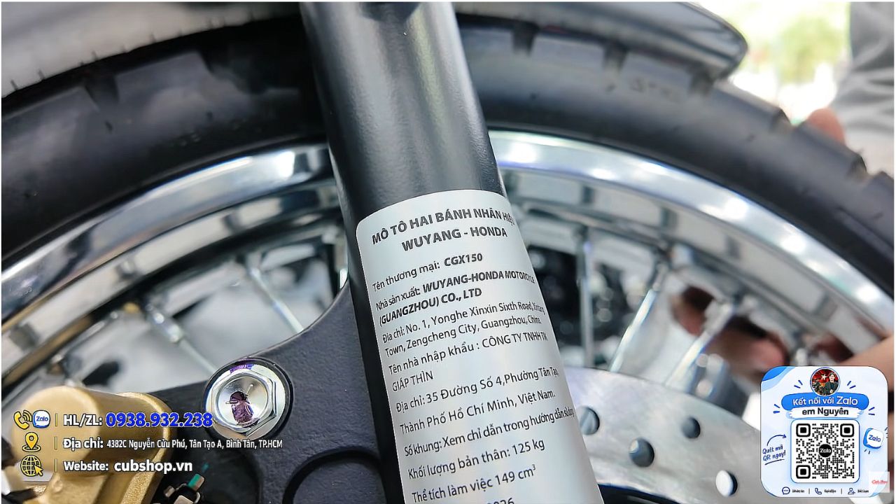Combo đủ 3 màu Honda CGX150 Vintage 2026 