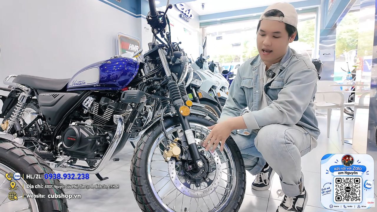 Combo đủ 3 màu Honda CGX150 Vintage 2026