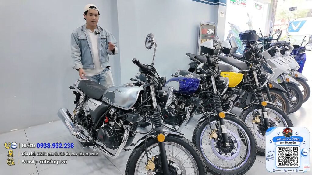 Combo đủ 3 màu Honda CGX150 Vintage 2026