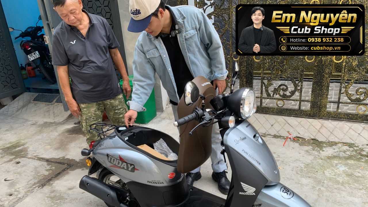 Khách hàng quyết định mua Honda Today 50cc giá gần 60 triệu chỉ vì điều này!