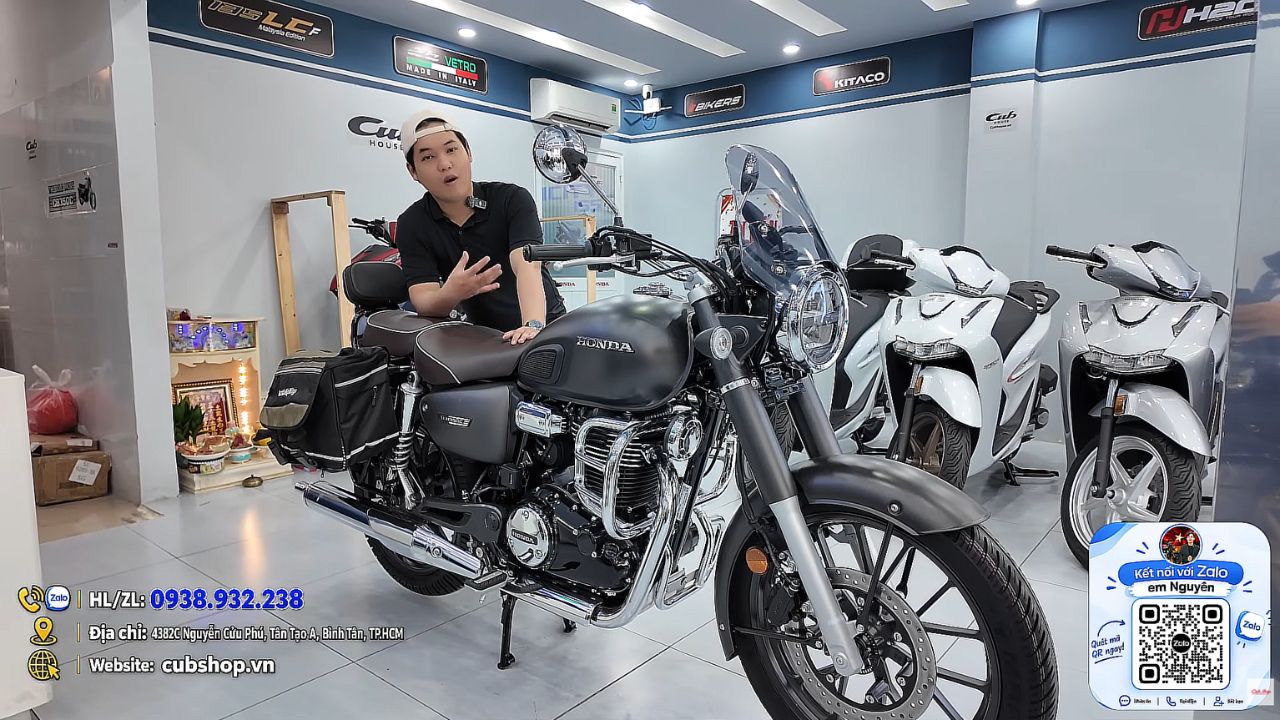 Honda CB350C có những món phụ kiện nào? CubShop sẵn hàng, nhận giao toàn quốc