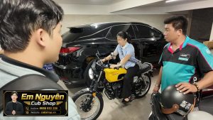 Honda CGX150 bản đặc biệt giao tận nhà khách