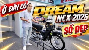 Honda Dream NCX 125 2026 số đẹp 6999 có giá bao nhiêu? 