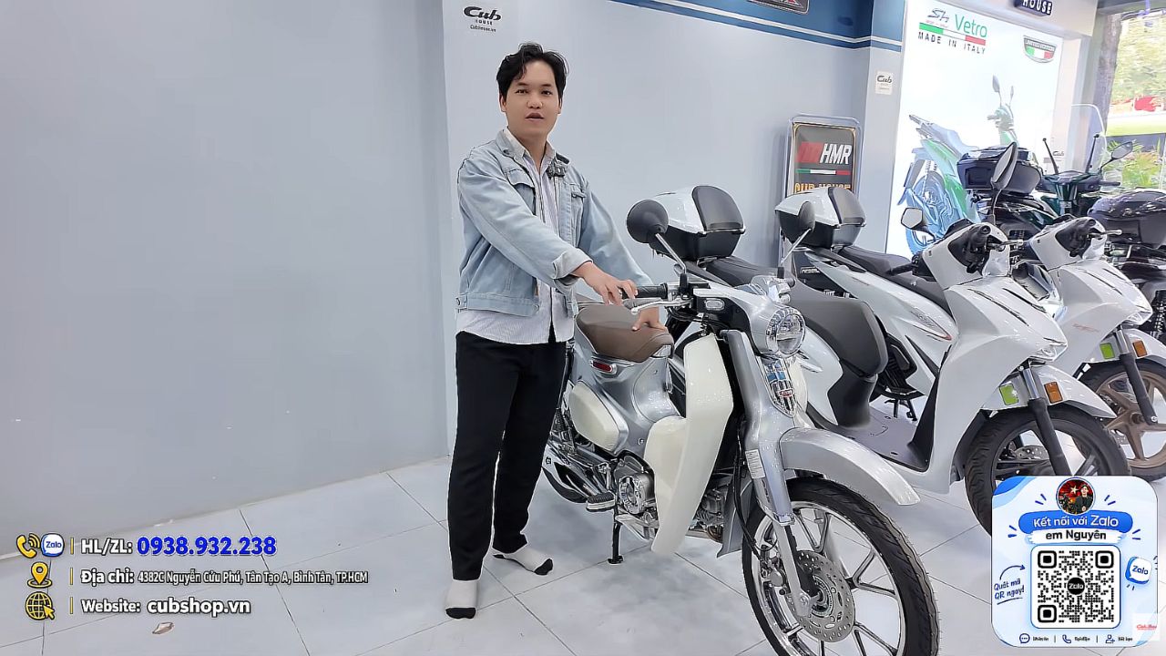 Super Cub 125 Thái Lan có ABS, xe mới sẵn hồ sơ hải quan chính ngạch