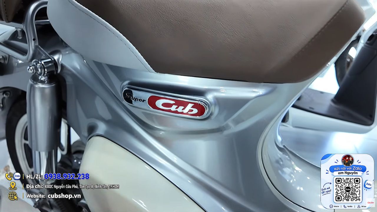 Super Cub 125 Thái Lan có ABS, xe mới sẵn hồ sơ hải quan chính ngạch