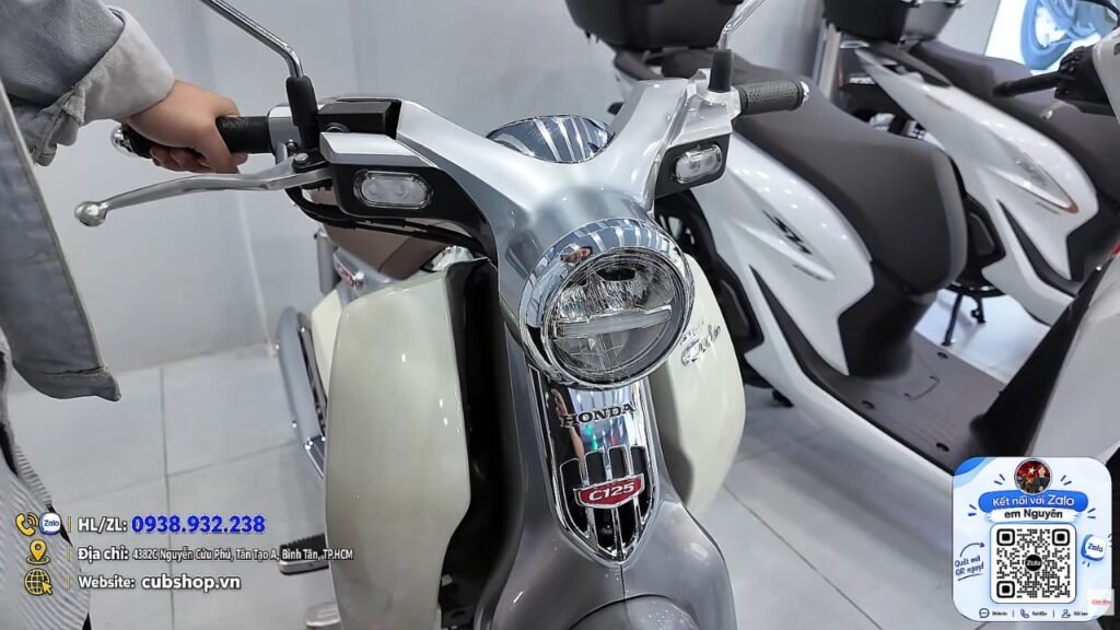 Super Cub 125 Thái Lan có ABS, xe mới sẵn hồ sơ hải quan chính ngạch