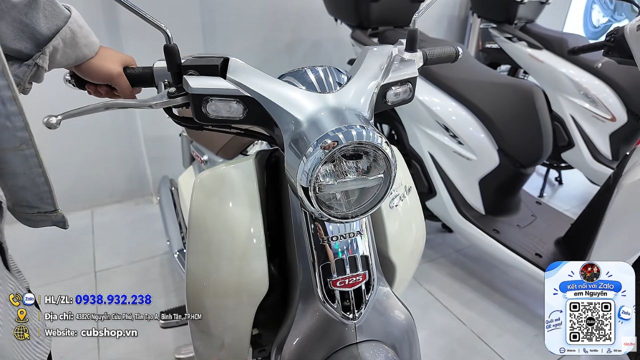 Super Cub 125 Thái Lan có ABS, xe mới sẵn hồ sơ hải quan chính ngạch