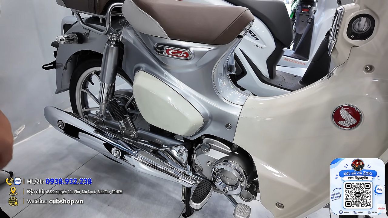 Super Cub 125 Thái Lan có ABS, xe mới sẵn hồ sơ hải quan chính ngạch