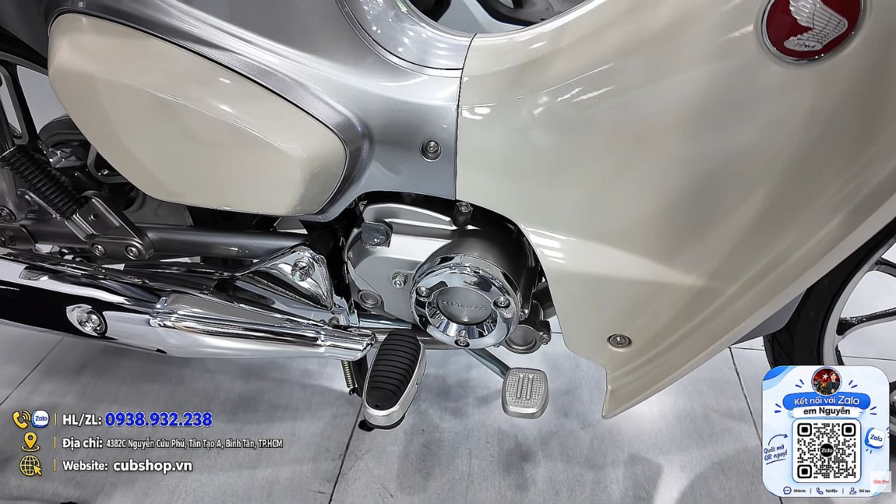 Super Cub 125 Thái Lan có ABS, xe mới sẵn hồ sơ hải quan chính ngạch
