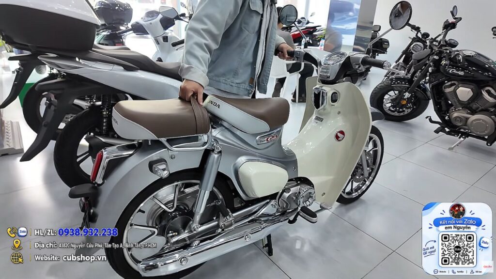 Super Cub 125 Thái Lan có ABS, xe mới sẵn hồ sơ hải quan chính ngạch