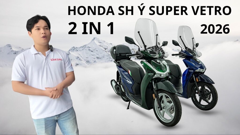 Honda SH Ý Super Vetro 2in1 2026