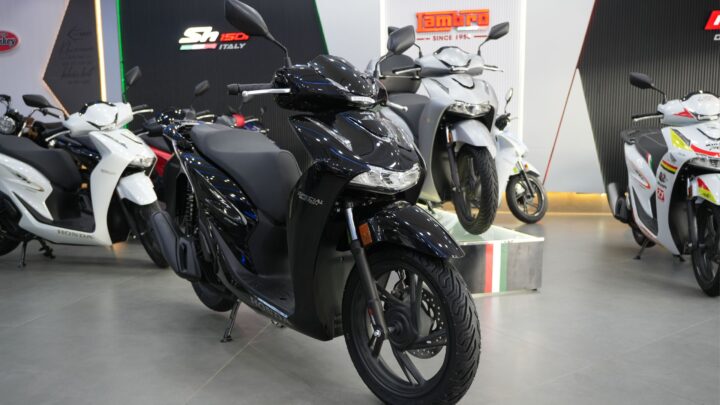 honda sh ý 150i 2027 đen bóng