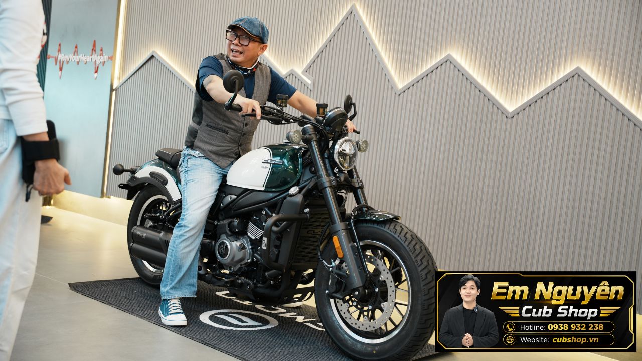 Vị khách đầu tiên chốt CFMOTO 450CL-C AMT ngay tại buổi ra mắt
