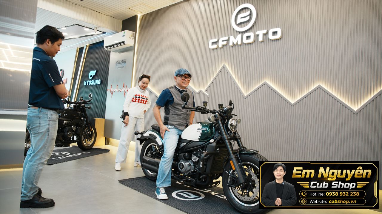 Vị khách đầu tiên chốt CFMOTO 450CL-C AMT ngay tại buổi ra mắt